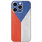 Czech Republic Flag Distressed iPhone 16 Pro Skin